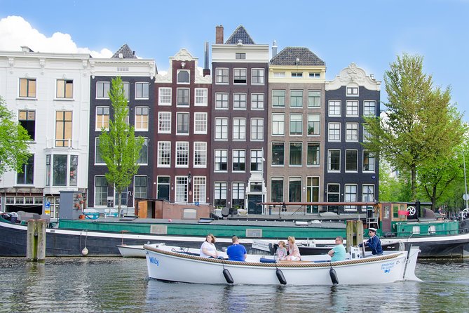 Amsterdam Open Boat Sightseeing Canal Cruise - Stop-by-stop route: from Westerkerk to canal ring sights