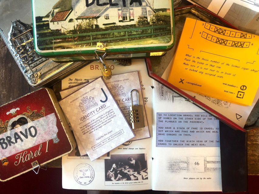 Amsterdam: "Operation 45 " Treasure Hunt Walking Tour - Operation 45: a WWII diamond hunt that plays like an outdoor escape room