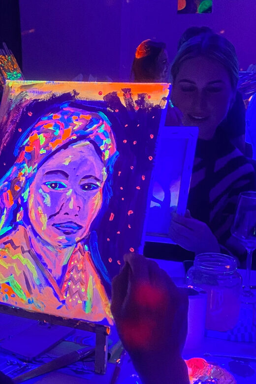 Amsterdam: Paint and Sip in the Dark at Rembrandt van Wine - Who should book this and who might skip it