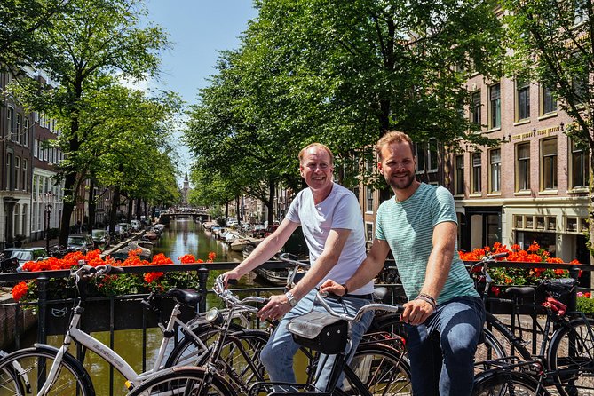 Amsterdam PRIVATE Bike Tour With Locals: Bike & Local Snack Included - The route you can expect: Westerkerk, Skinny Bridge, Jordaan, and the Gay Monument