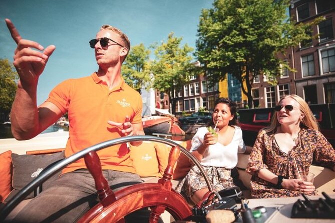 Amsterdam Private Boat Tour with Unlimited Drinks - The 90-Minute Route: What Each Stop Adds
