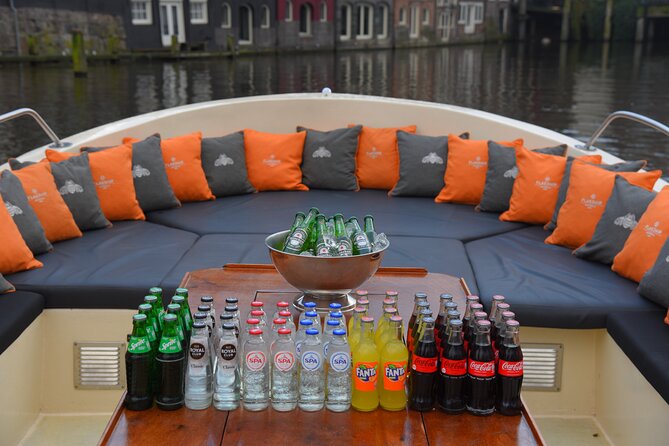 Amsterdam Private Boat Trip With Skipper, Burger and Beers - A private canal dinner cruise that actually feels like Amsterdam