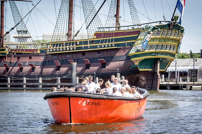 Amsterdam Private Boat Trip With Skipper, Burger and Beers - Bloemenmarkt tulips, NEMO science, and the Amstel side of town