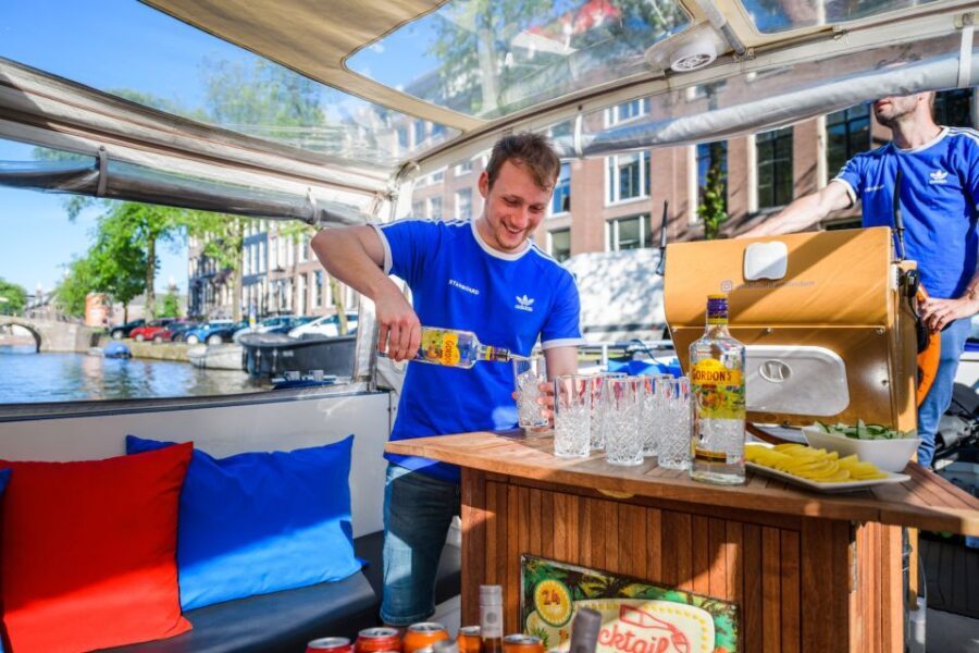 Amsterdam: Private Canal Booze Cruise with Unlimited Drinks - Open bar reality: what unlimited beer, wine, and soda actually feels like