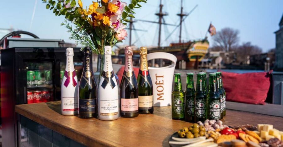 Amsterdam: Private Canal Cruise with Drinks and Snacks - The Route: Rijksmuseum, Vondelpark, Leidseplein, and the Amstel Feel