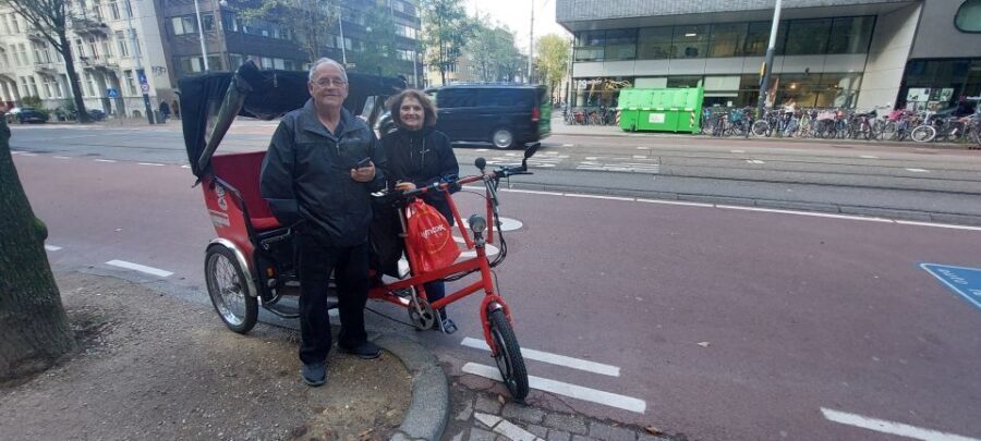 Amsterdam: Private City Highlights Tour by Rickshaw - The Amstel and Magere Brug: A Photo Stop With Meaning