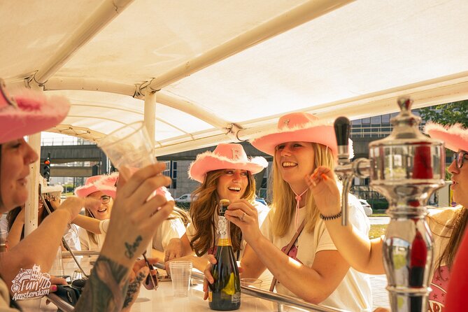 Amsterdam Private Prosecco Bike with Music Sound System - Prosecco, the Onboard Bar, and the Music Sound System