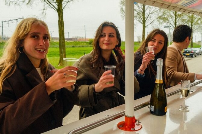 Amsterdam Private Prosecco Bike with Music Sound System - Your Guide’s Job: Navigation Plus Keeping the Mood Up