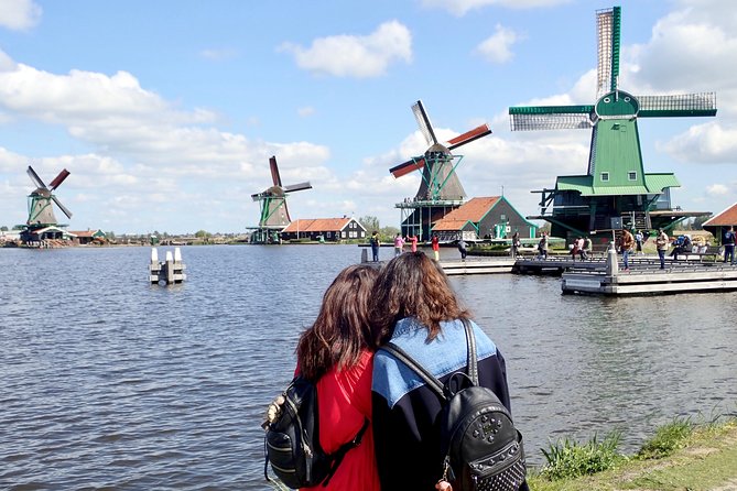 Amsterdam private tour to windmills, cheese farm and villages - Waterland wetlands: sloten canals, peatland fields, and birds on the horizon