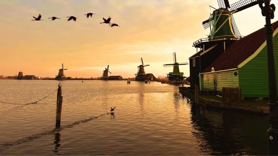 Amsterdam : Private Tour Zaanse Schans - Entering a Zaanse Schans Windmill: More Than a Photo Stop