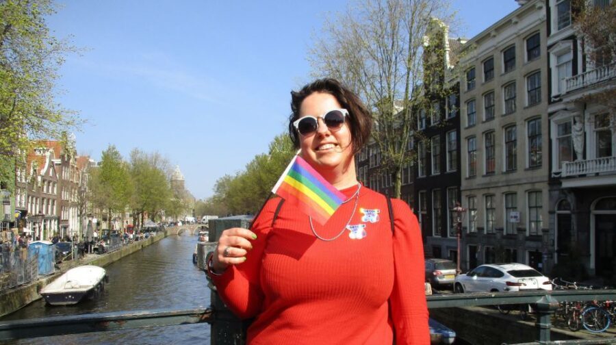 Amsterdam: Queer City Walking Tour With Local Guide - A queer route from Dam Square to Café ’t Mandje