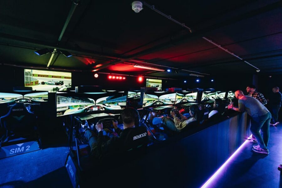 Amsterdam: Racing Experience at A'DAM VR Game Park (no VR) - Your “F1 car” simrace setup: racing energy without the VR headset