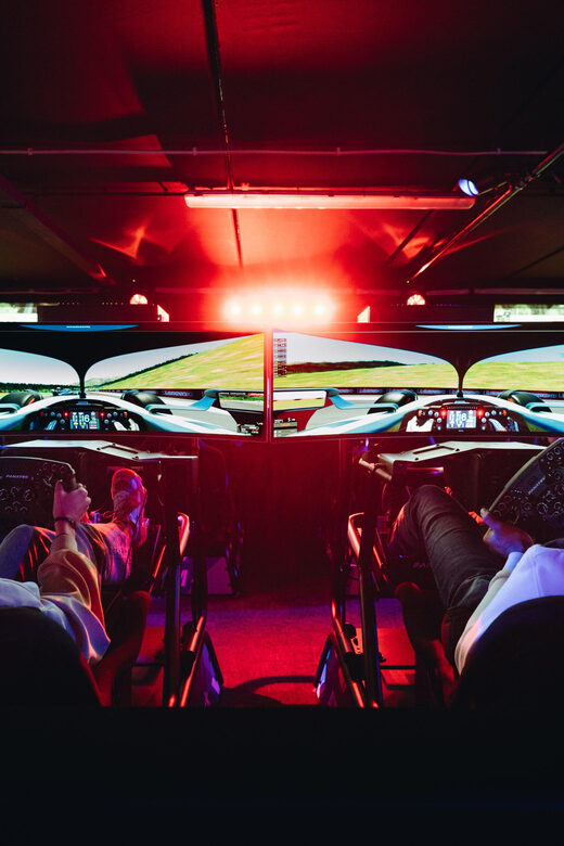 Amsterdam: Racing Experience at A'DAM VR Game Park (no VR) - Racing with friends: the up-to-14 player competition factor