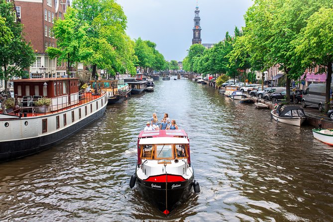 Amsterdam Small-Group Canal Cruise With Dutch Snacks and Drink - The Anne Frank House area: powerful sightlines from the canal
