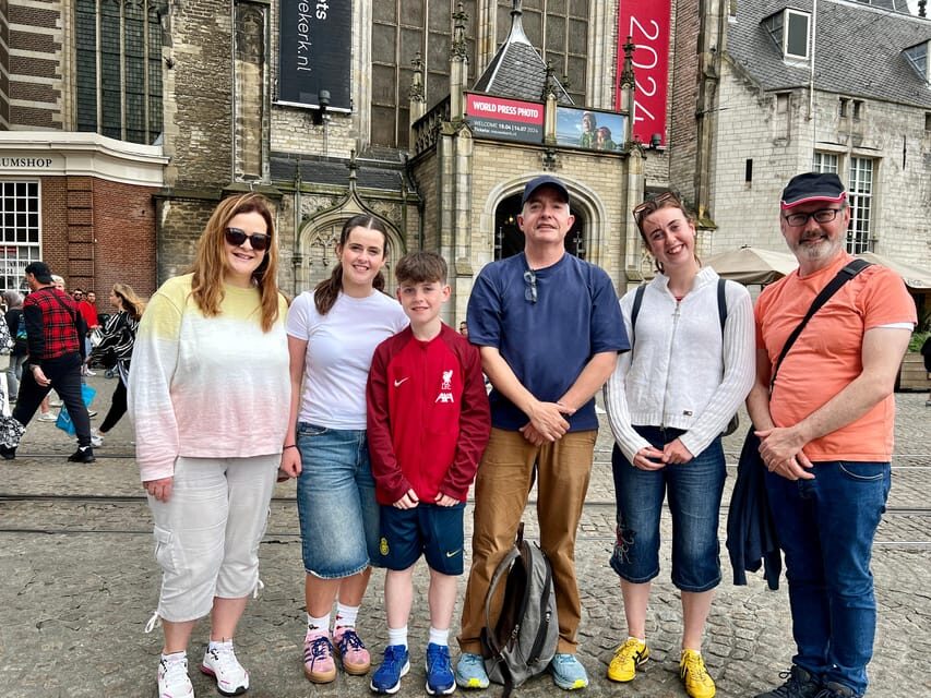 Amsterdam: Small Group Walking Tour with Fun Guide - Walking by the Anne Frank House area without getting rushed