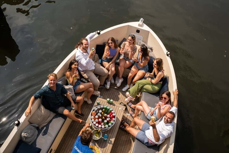 Amsterdam: Spanish Guided Open Boat Cruise with Bar Onboard - Price and value: how $22 stacks up for a canal overview