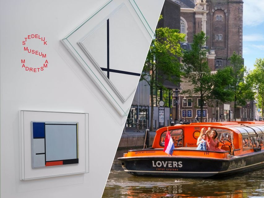 Amsterdam: Stedelijk Museum and 1-Hour Canal Cruise - The 1-Hour Canal Cruise: UNESCO Canals, Classic Landmarks, and GPS Audio