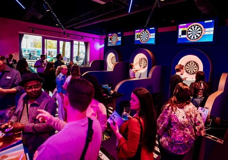Amsterdam: The All Out - No.1 Activity Bar - Interactive Darts Arena: Laugh, Aim, Compete