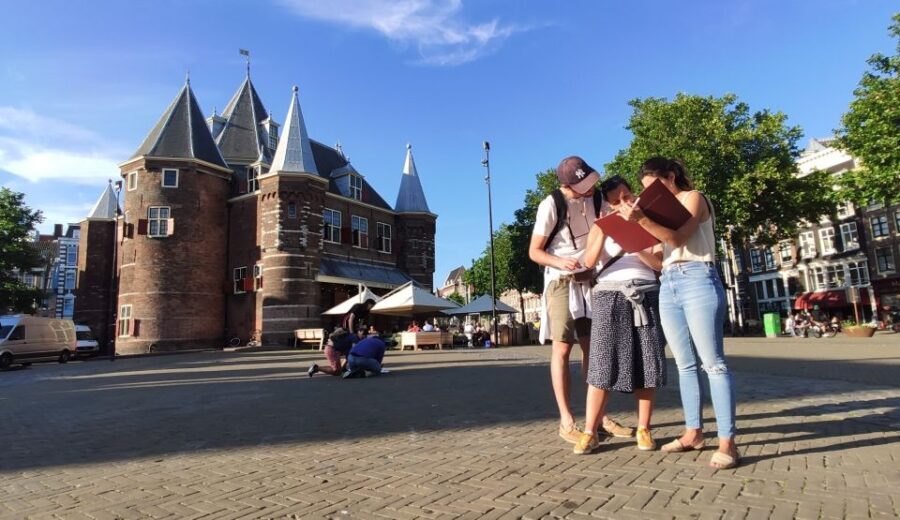 Amsterdam: Treasure Hunt Walking Tour "A Secret Sender" - Passing Through the Red Light District: What to Expect and How to Handle It