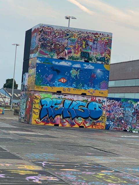 Amsterdam: Urban Bike Tour, Graffiti Art & Magnet Fishing - The NDSM Graffiti Workshop: Make Your Own Art