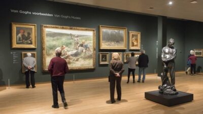 Amsterdam: Van Gogh Museum Guided Tour - Finding the group by Cobra Café and getting through museum rules smoothly