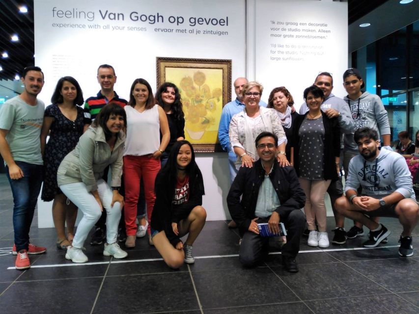 Amsterdam: Van Gogh Museum Guided Tour with Entry - Spanish-led tour in a busy museum: how to make hearing easier