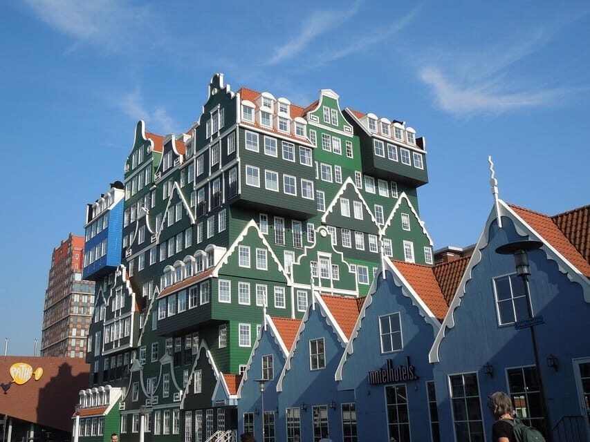 Amsterdam: Windmills E-Bike Tour to Zaanse Schans - Zaandam’s Inntel Hotel photo stop: quick, iconic, and fun