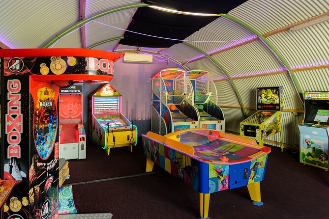Arcade Hall in Amsterdam – A Blast from the Past at UP Events! - Don’t Skip the Package Options If You Want Food and More