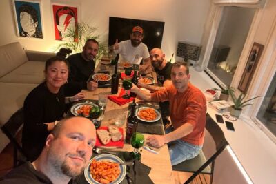 Authentic Italian Dinner in Cozy Canal Home in Amsterdam - Meet Luca in the open kitchen, then share one long table