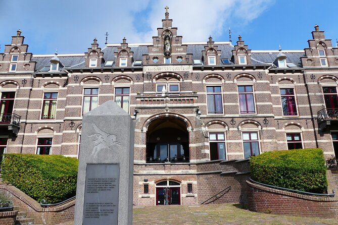 Battle Of Arnhem Route Self Guided 5km - 2,5 hours - St. Elisabeth Hospital area: a building spared in the chaos