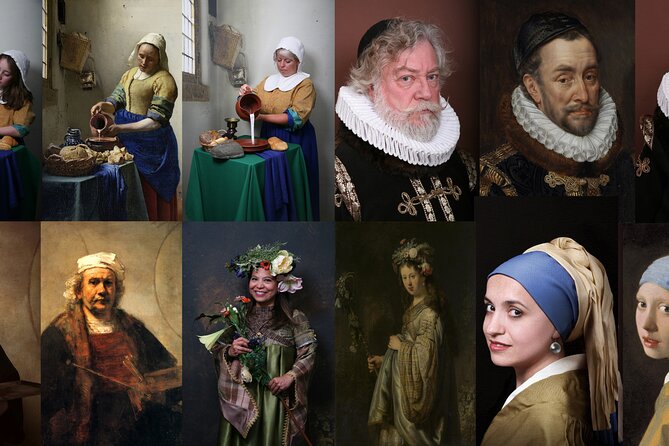 Become a Dutch Art Piece Photo Shoot in Amsterdam - Single Portrait - Price and value: $24.14 makes sense here
