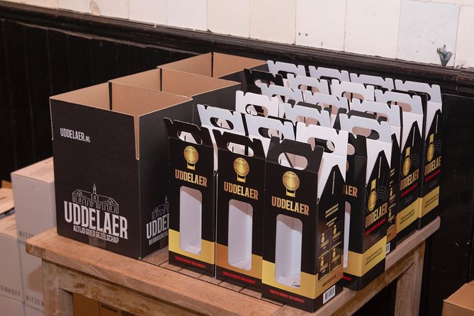 Beer tasting: 3 craft beers and tour of the Uddelaer Brewery - The pairing meal: cheese and sausage board (and why it helps the tasting)