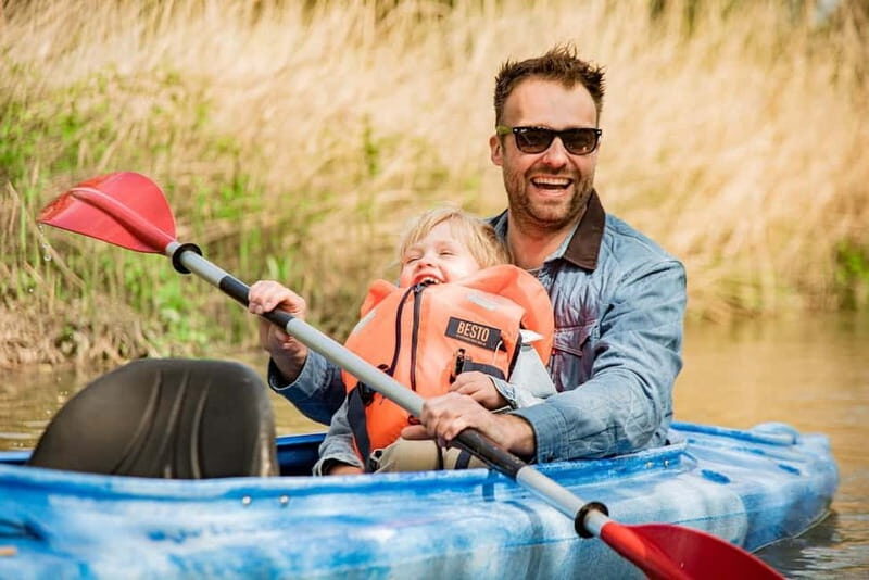 Biesbosch: Kayak Rental with Route Map and Life Jacket - Launching Into the Tidal Creeks: How the 1.5 Hours Plays Out