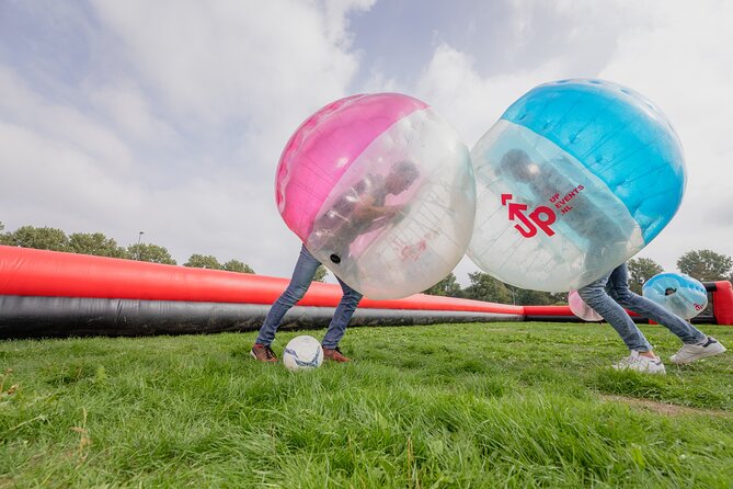 Bubble Football in Amsterdam – Hilarious Fun at UP Events! - The private-group advantage: more laughs per person, less waiting around