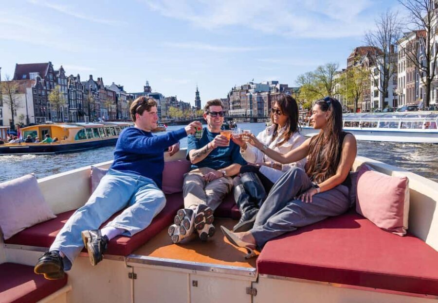 Cheese & Drinks Guided Amsterdam Boat Tour, All Inclusive - Stop-by-stop: what you’ll see along the canal route