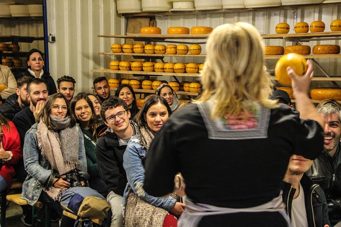Day Trip to Zaanse Schans, Edam, Volendam and Marken from Amsterdam - Simonehoeve cheese farm and clog workshop: hands-on crafts and tastings