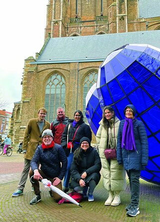Delft 2-Hour Walking Tour | Discover The City With A Local - Old Church in Delft: seeing Crooked John from the square