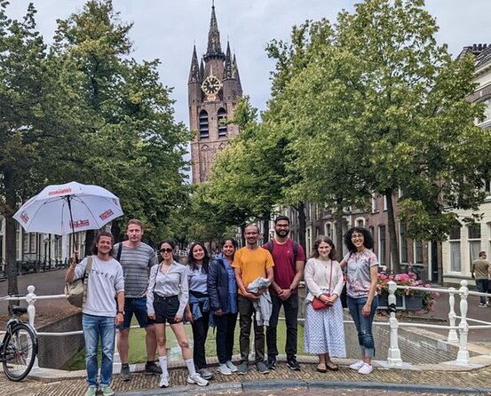Delft 2-Hour Walking Tour | Discover The City With A Local - Stop 1: Delft Blue pottery viewing and the Girl with the Pearl Earring context