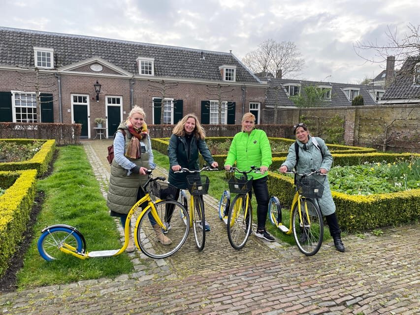 Delft - Step/scootertour in and around the city - The ride back: neighborhoods, not just a repeat route