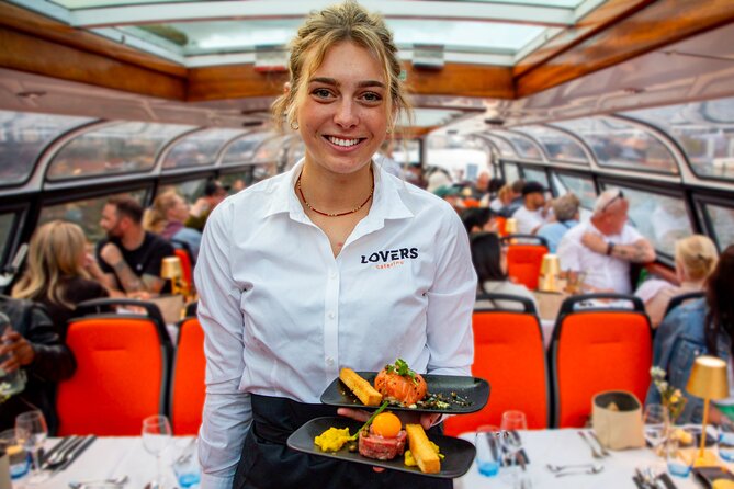 Dinner Canal Cruise Amsterdam: 4-Courses Including Drinks - The 4-course dinner and free-flowing drinks