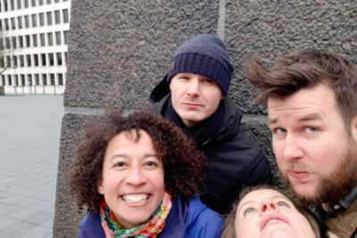Discover Amsterdam Vondelpark in this Outside Escape city game! - Route Flow: From Van Eeghenstraat to Kinderbadje
