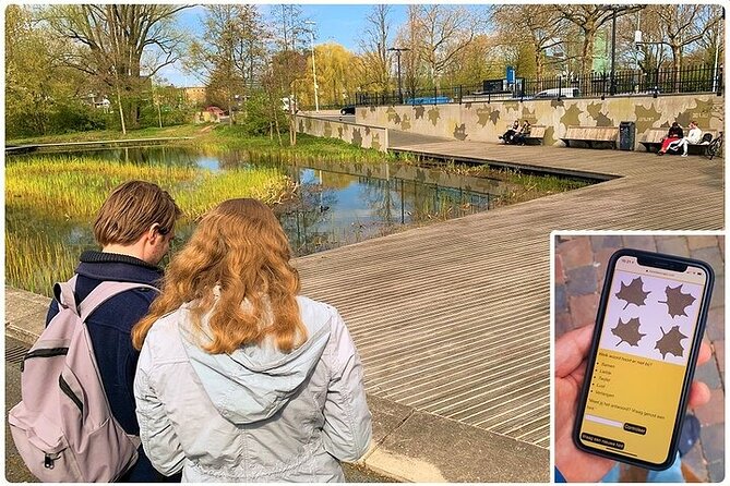 Discover Haarlem with a self-guided Outside Escape city game tour - Amsterdamse Poort: the 1486 city gate, seen as you trace the route