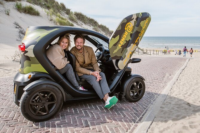 Drive it yourself electric Dune and Beach GPS audio tour - The Vuurtoren stop: lighthouse views without a long wait