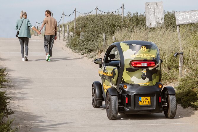 Drive it yourself electric Dune and Beach GPS audio tour - How the audio guide keeps the ride fun (not just informative)