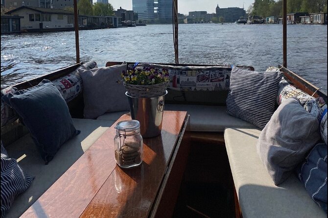 Dutch Cheese & Drinks Guided Amsterdam Boat Tour, All Inclusive - 14th-century narrow canals: where Amsterdam feels small and quiet