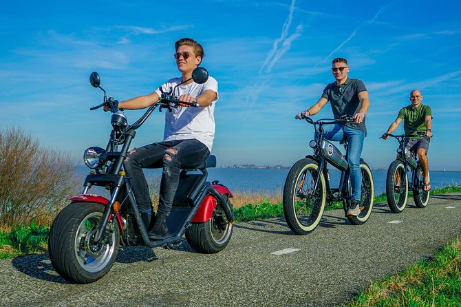 E-scooter rental Volendam - Countryside of Amsterdam - Price and value for a $4,300.48-per-person day