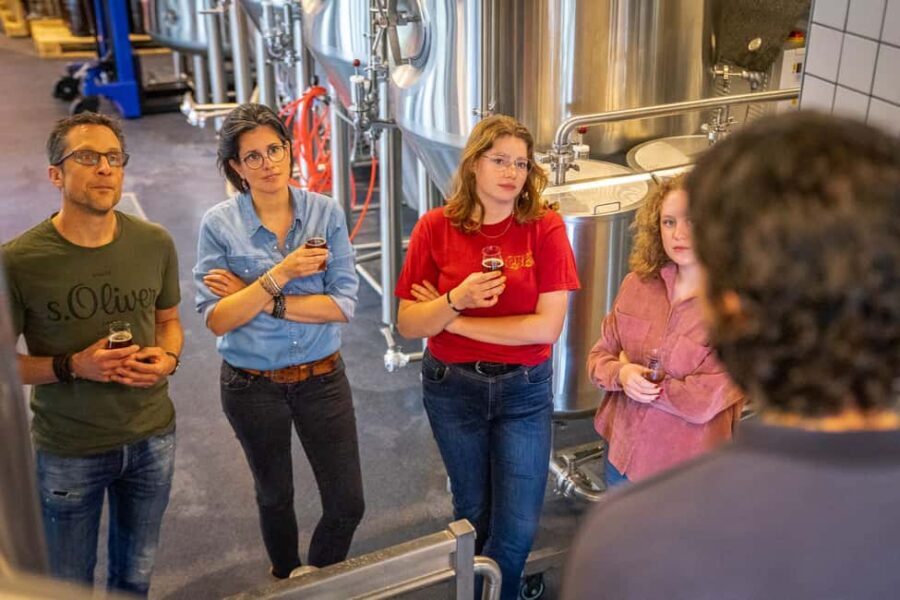 Eindhoven: Rabauw Brewery Tour and Beer Tasting - Meeting inside Rabauw: Torenallee 55 and a 10-minute walk