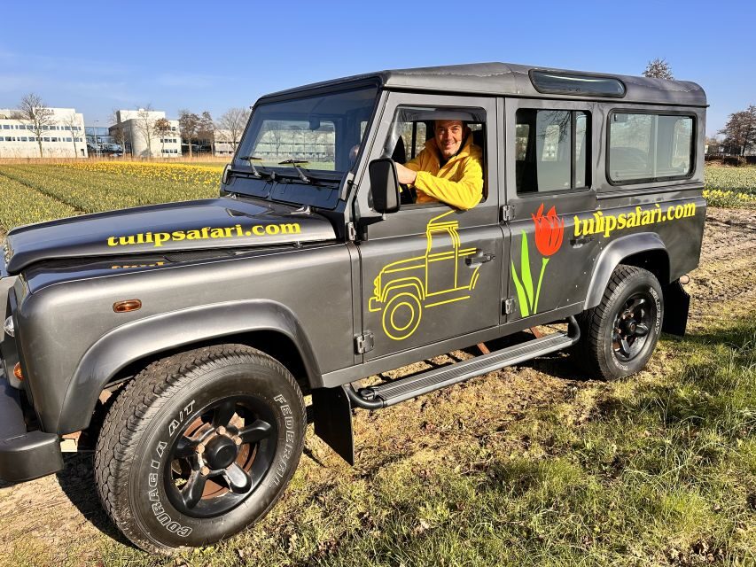 Enjoy the tulip fields in a Landrover with a local guide! - Lisserpool Mill: getting close to water levels, not just a wall of flowers