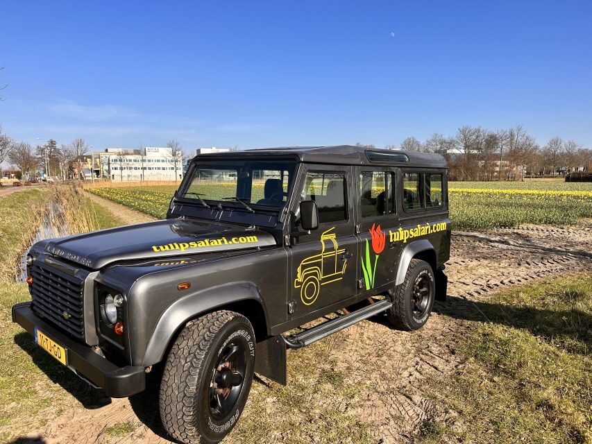 Enjoy the tulip fields in a Landrover with a local guide! - Starting in Lisse at Restaurant Hanami: meet-up and first impressions