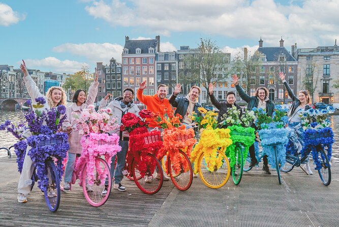 Explore Amsterdam canals on iconic Flower Bikes - Key things you should know before you ride
